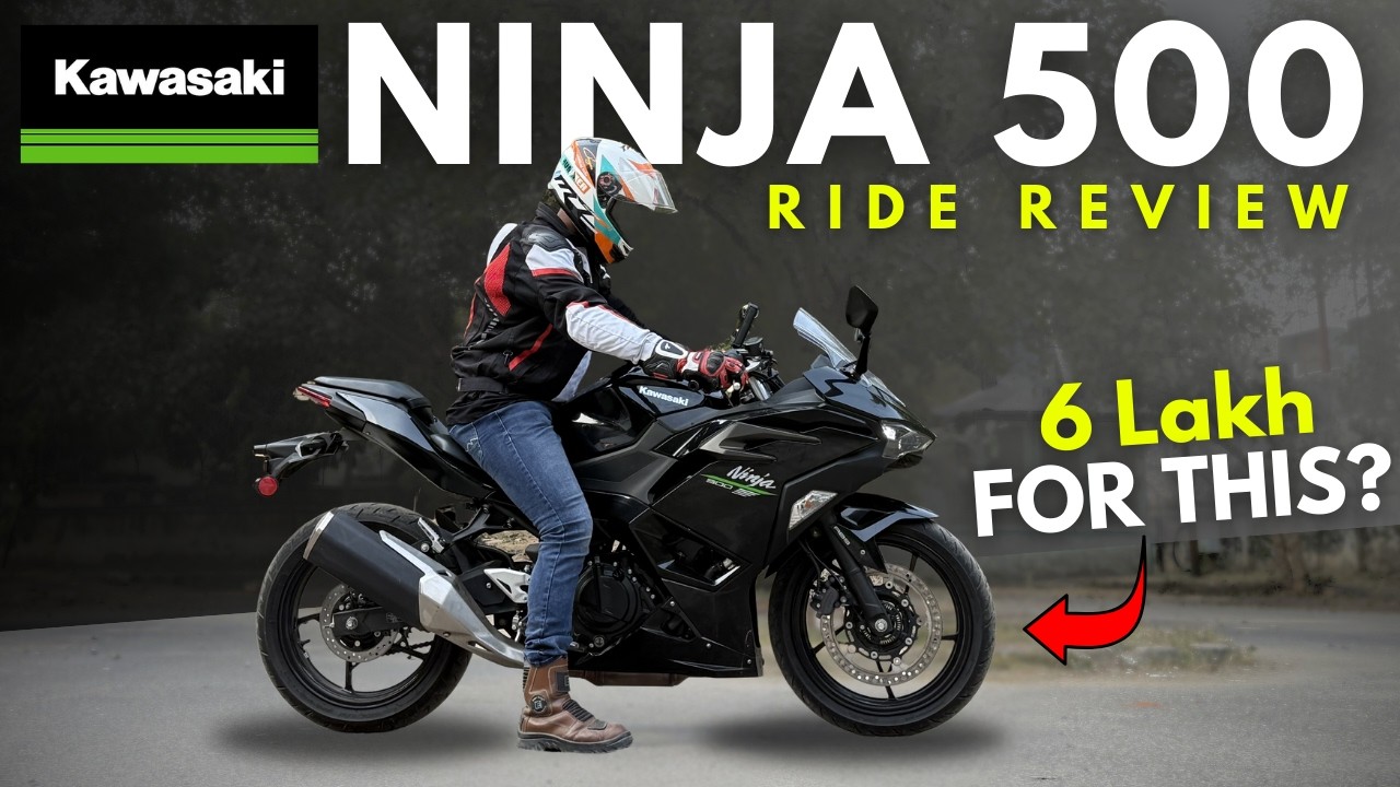 Kawasaki Ninja 500 - Ride Review | Better than Aprilia RS 457? #kawasakininja500 #ridereview