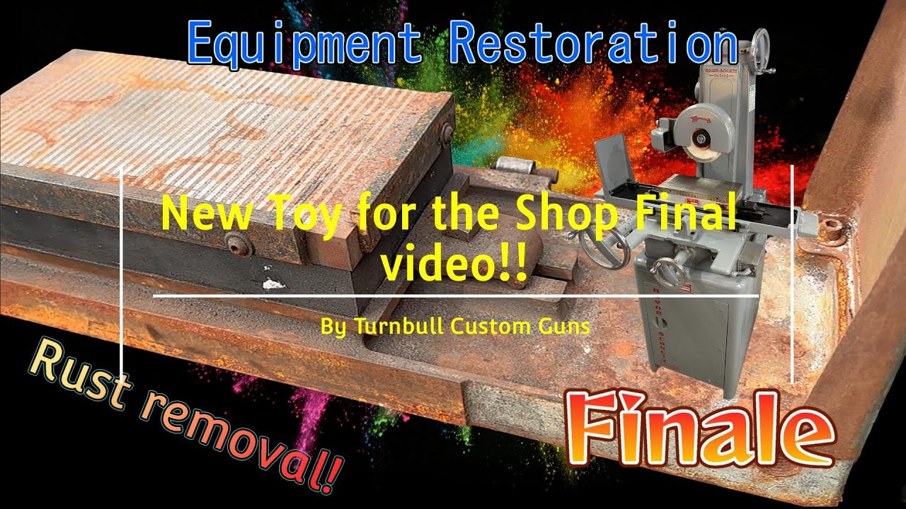 New Piece of Shop Equipment - Boyer Schultz Surface Grinder Restoration Part III All Restored !