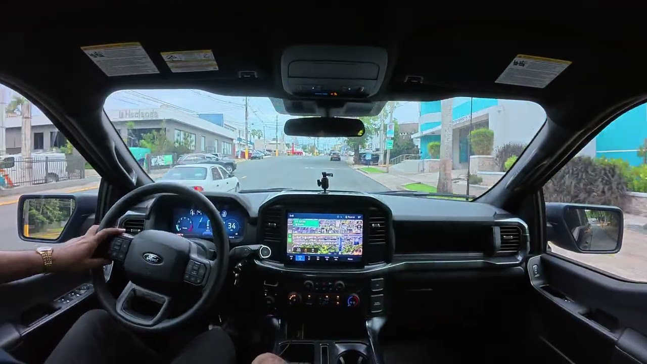 Puerto Rico In-Cab POV Drive: Highway, City, Mountains -  2025 F150 STX 4X4 5.0 Coyote
