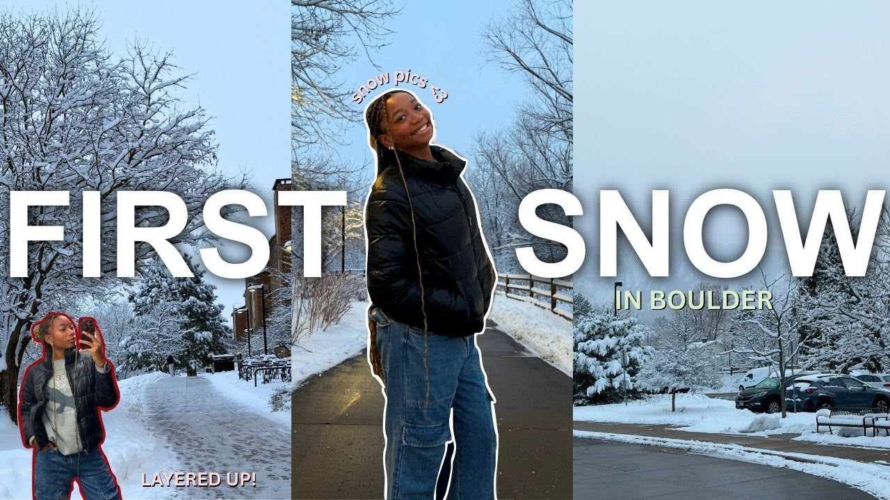 the FIRST snow of the season in BOCO | VLOGMAS DAY 4