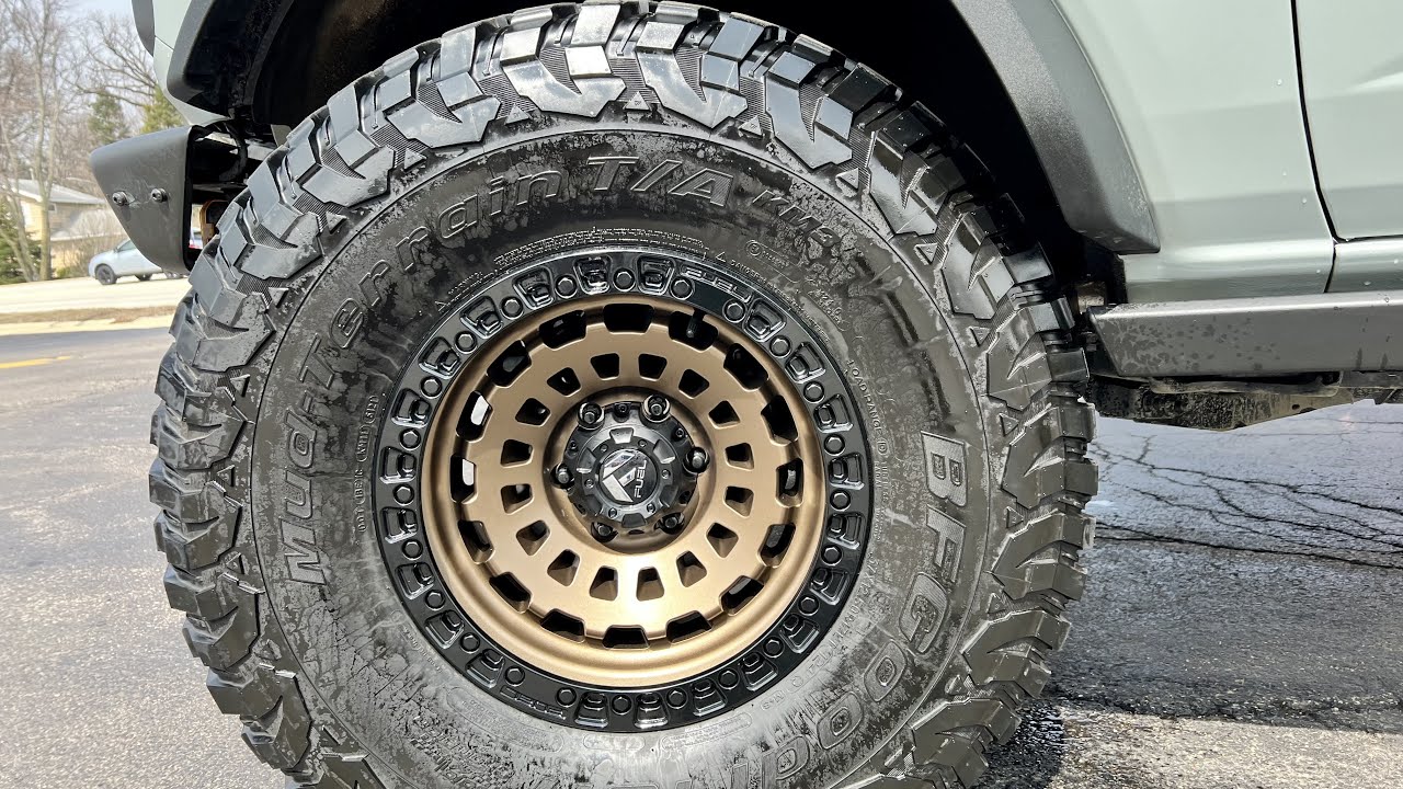 Bronco Wheels upgrade
