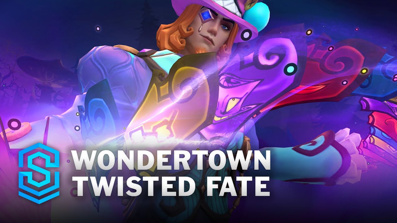 Wondertown Twisted Fate Wild Rift Skin Spotlight