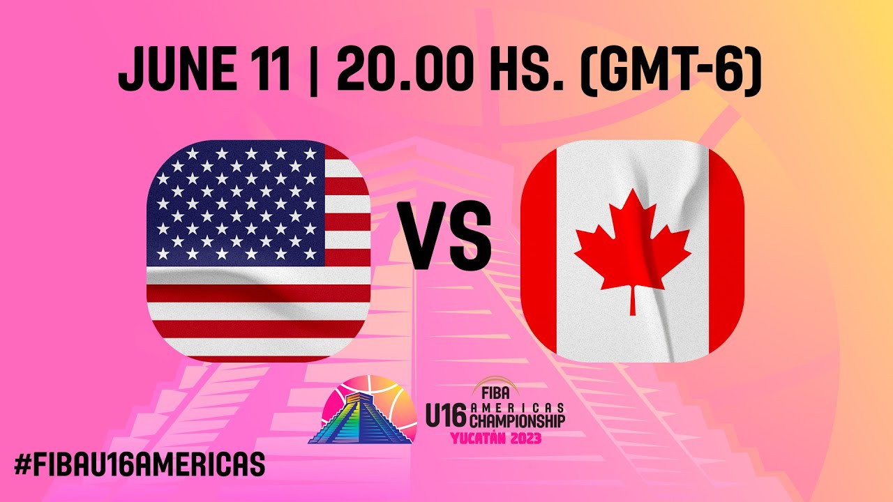 FINAL: USA v Canada | Full Basketball Game | FIBA U16 Americas Championship 2023
