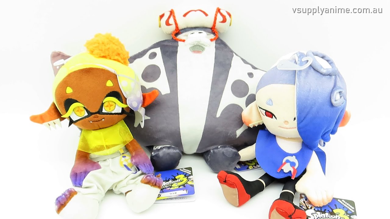 Splatoon 3 Plush Toys Big Man Frye Shiver All Star Collection SANEI BOEKI