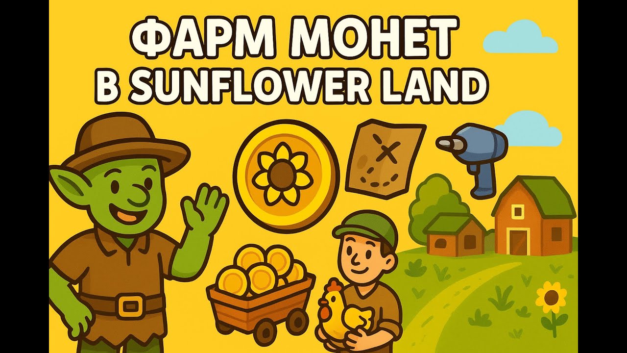 [Гайд] Как разработать монеты(Coins) в Sunflower Land