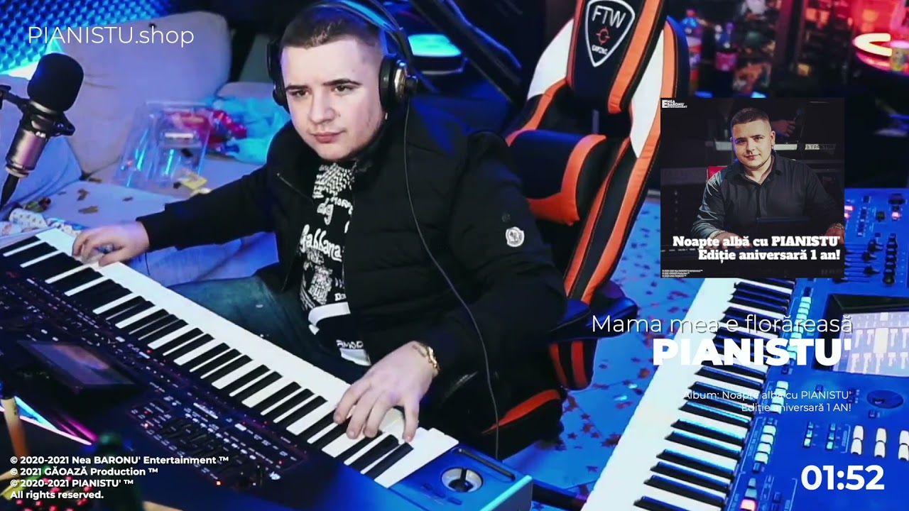PIANISTU' - Mama mea e florăreasă 👉 LIVE 👈
