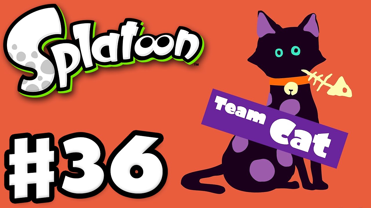 Splatoon - Gameplay Walkthrough Part 36 - Splatfest: Team Cat! (Nintendo Wii U)