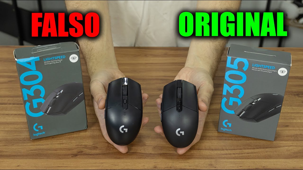 MOUSE GAMER LOGITECH PIRATA VS ORIGINAL, OS CARAS CAPRICHAM..