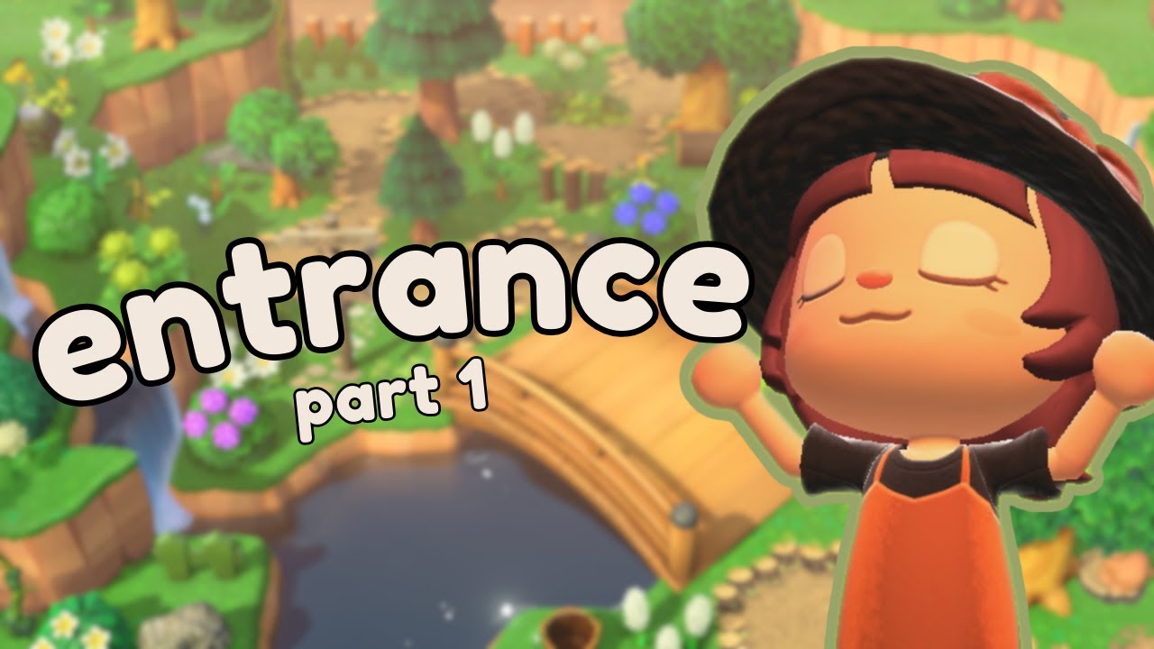 Forestcore Naturalcore ENTRANCE part 1 | ACNH Build | Animal Crossing: New Horizons