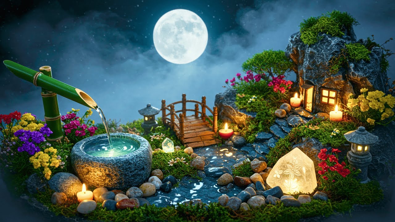 Relaxing Spa Music • Gentle Sounds of Water 🌿 Insomnia Relief, Calm Anxiety and Sleep Instantly