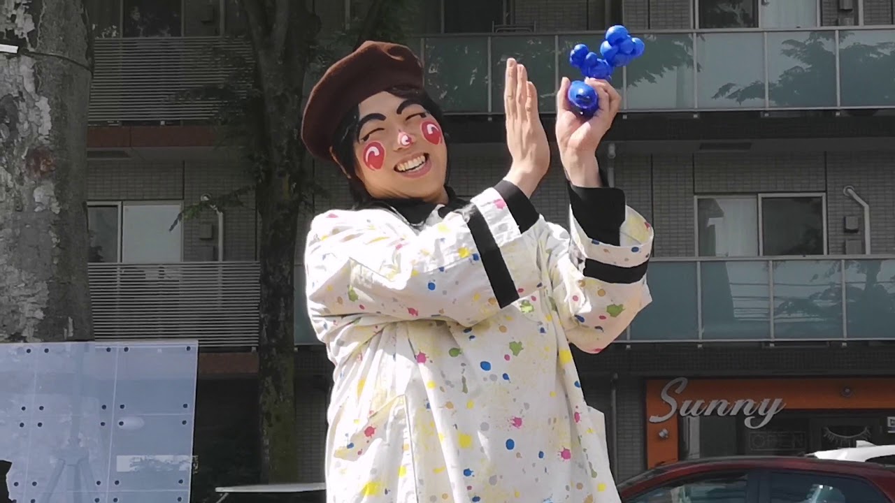 魔法使いアキット 仙川駅前住宅公園マジックショー③ 2019.05.03