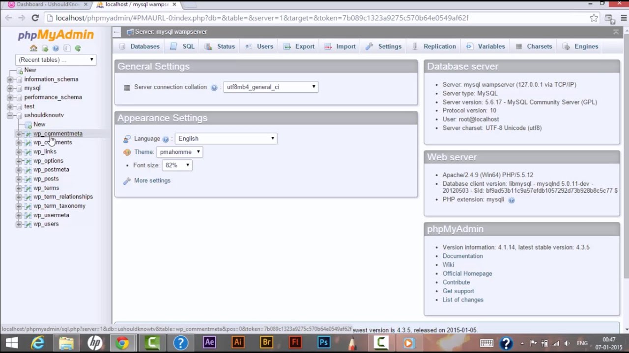 How to change wp table prefix in WordPress