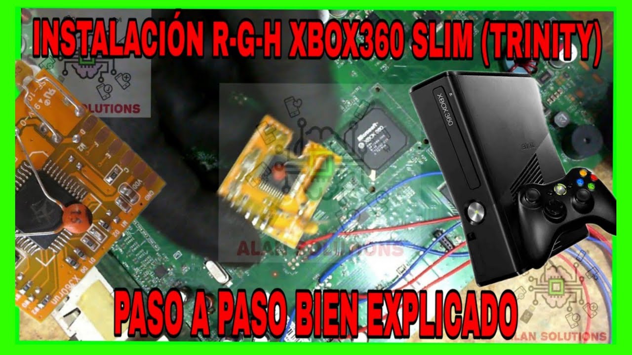 INSTALA RGH XBOX 360 SLIM (TRINYTI) PASO A PASO BIEN EXPLICADO FACIL Y RAPIDO