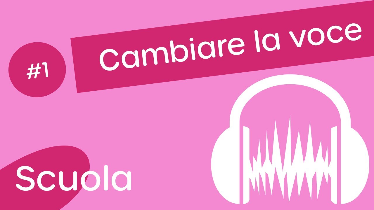 Come cambiare l’intonazione della voce con VLC, OpenShot e Audacity