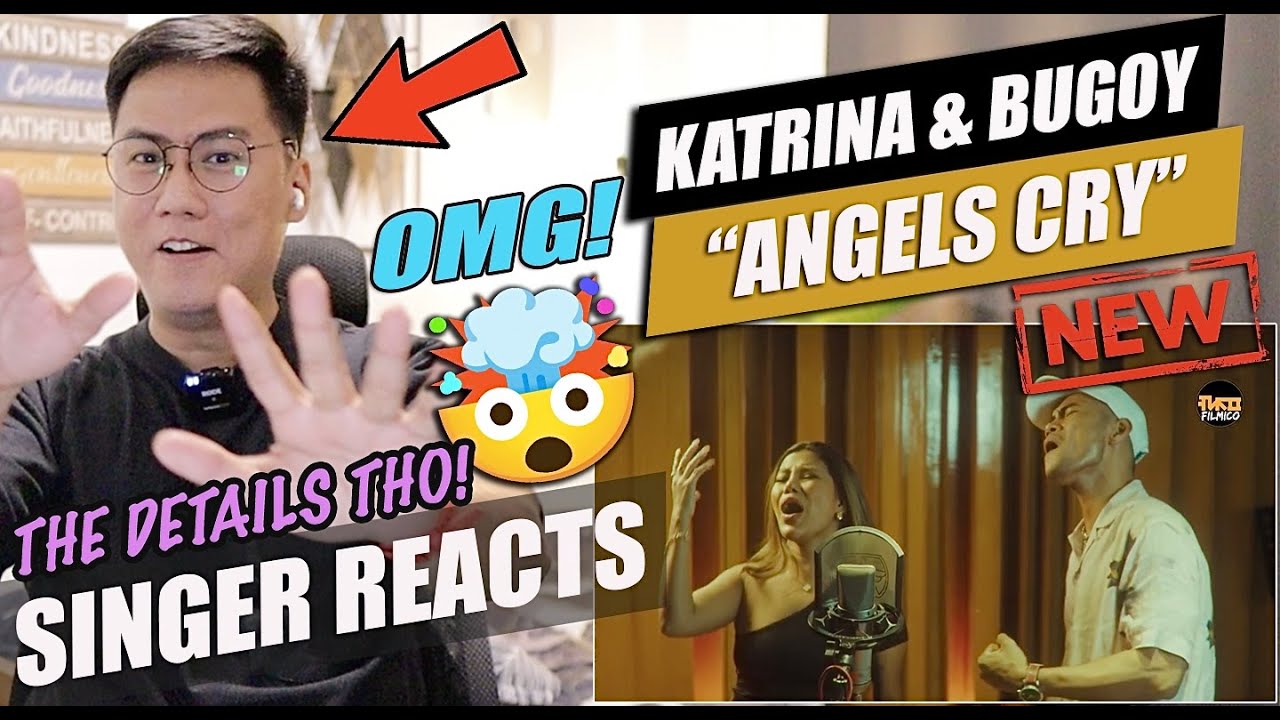 Katrina Velarde and Bugoy Drilon - ANGELS CRY | SINGER REACTION