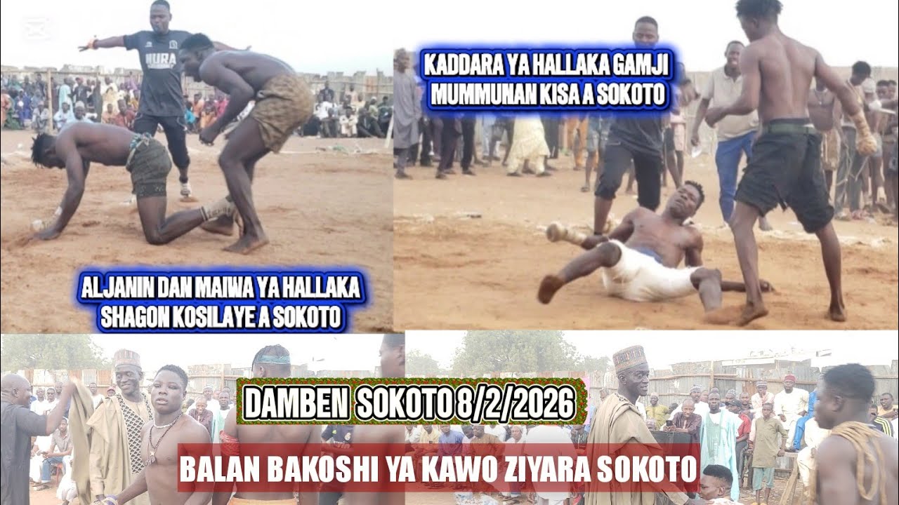 YAKI YA BACI A SOKOTO KADDARA YA HALLAKA GAMJI ALJANIN DAN MAIWA YA KASHE SHAGON KOSILAYE