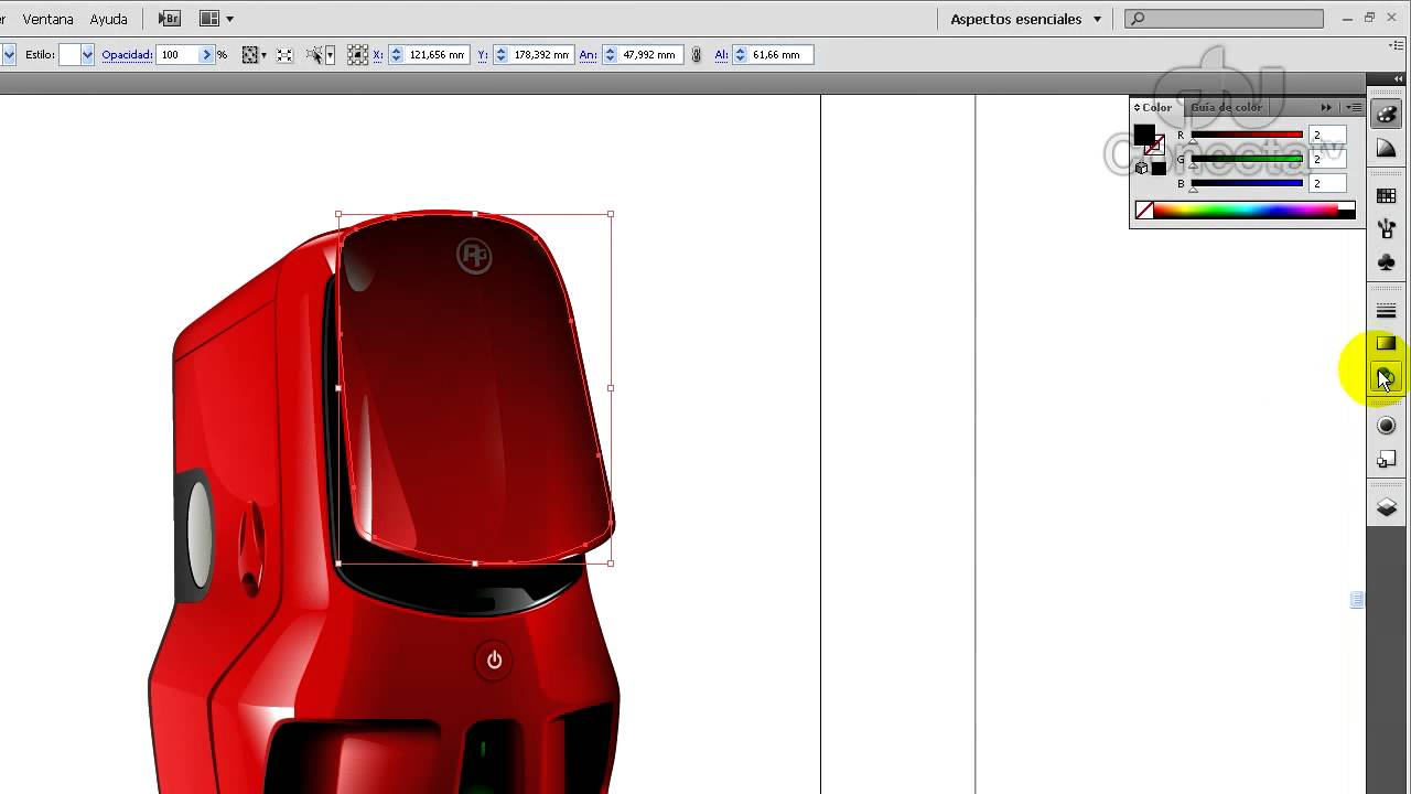 Tutorial Adobe Illustrator // Trabajo con máscaras y transparencias