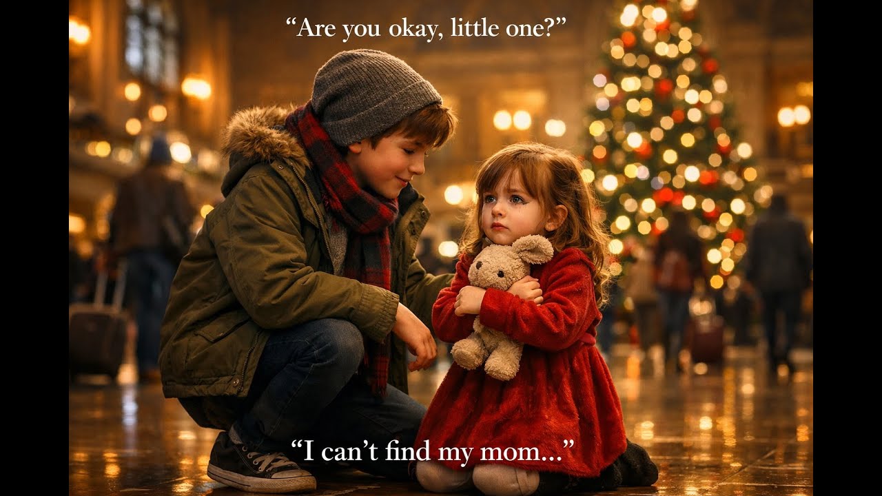 Poor Black Boy Helped a Lost Girl Find Her Mom on Christmas & Witnessed a Miracle He’ll Never Forget