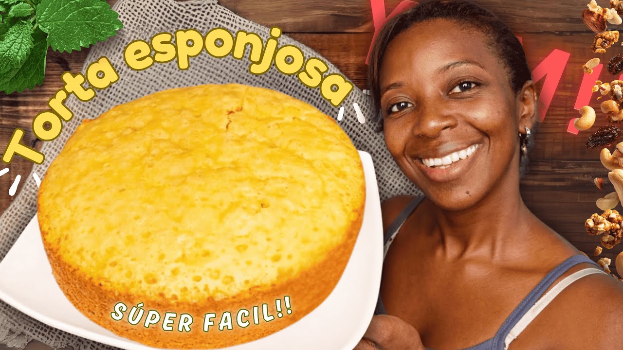 Torta SÚPER esponjosa SIN BATIDORA! Fácil para principiantes🍰
