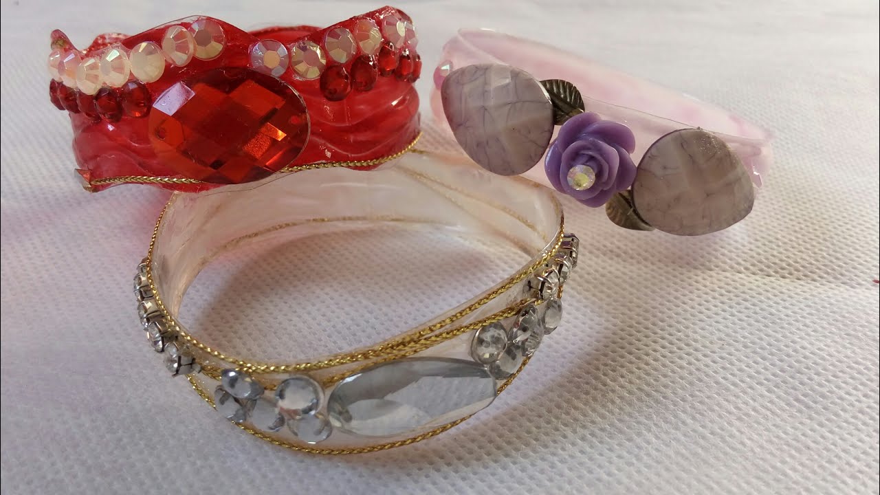 Como fazer pulseiras de garrafa Pet