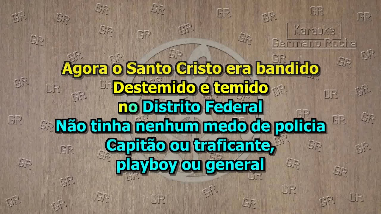 Legião Urbana - Faroeste Caboclo (Karaoke)