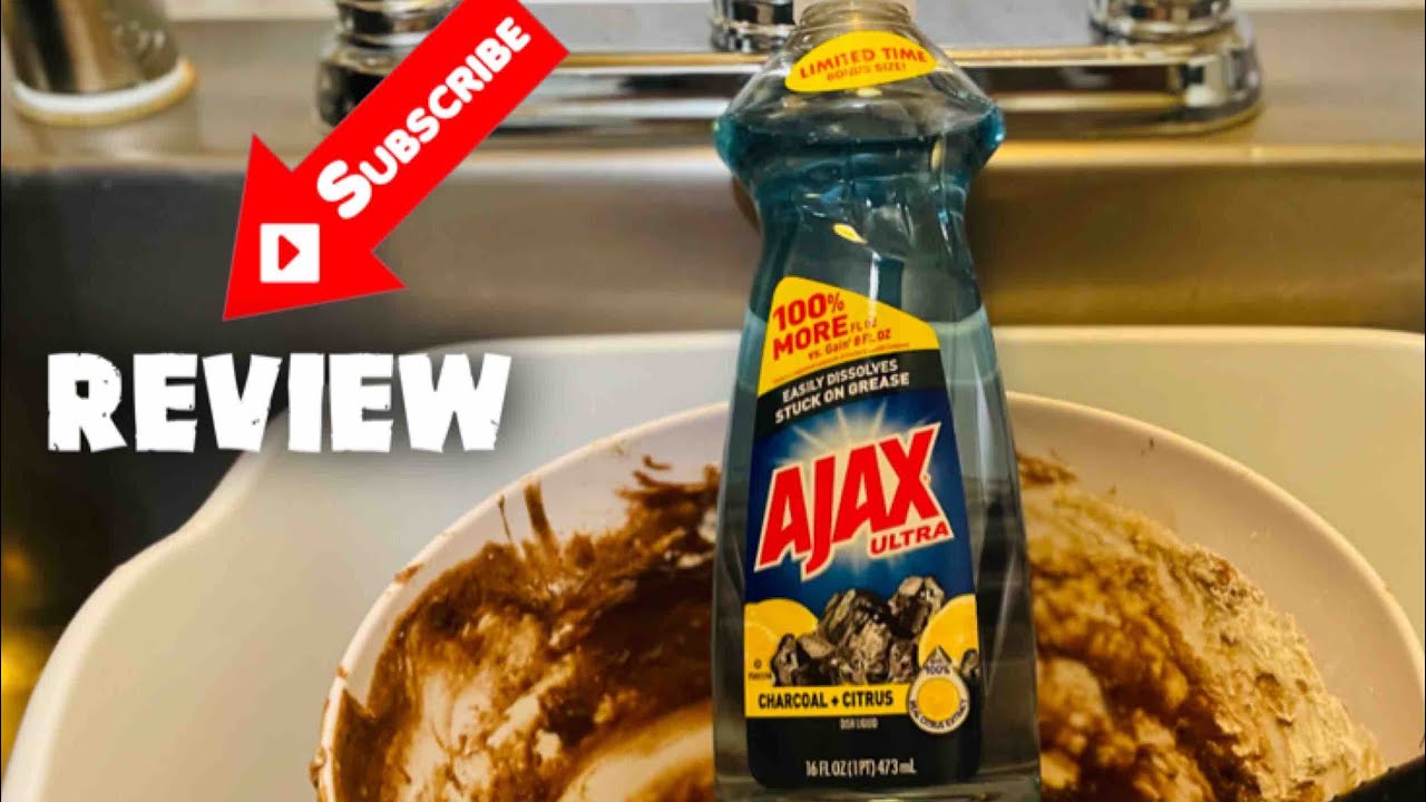 AJAX ULTRA Dish Liquid Review | Dish Soap Review