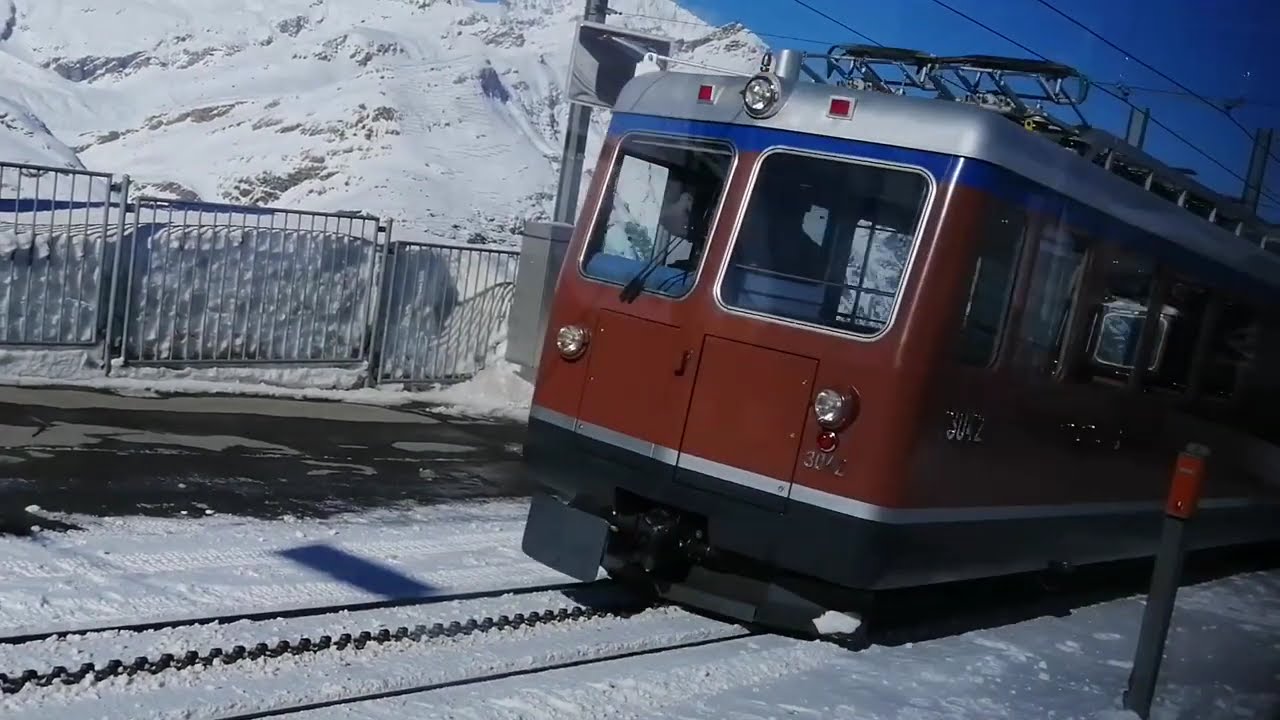 Zermatt - Gornergrat-Bahn - Abfahrt 2020