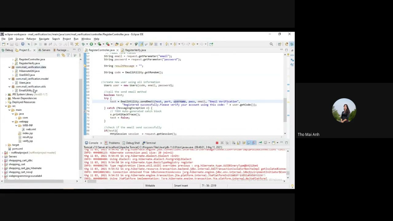 Lập tr&igrave;nh Web - Topic 13 - How to use JavaMail to send email