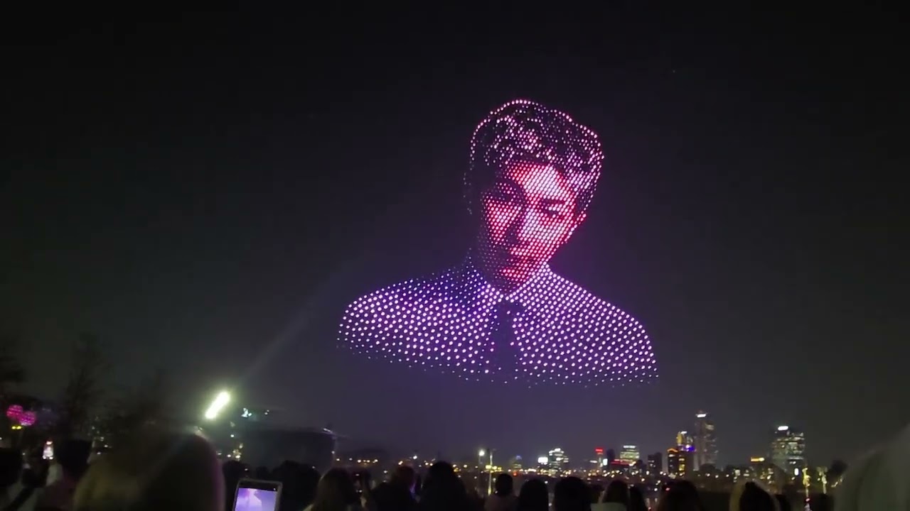 BTS &lsquo;ARIRANG&rsquo; Drone Light Show Lights Up Seoul&rsquo;s Night Sky 💜✨