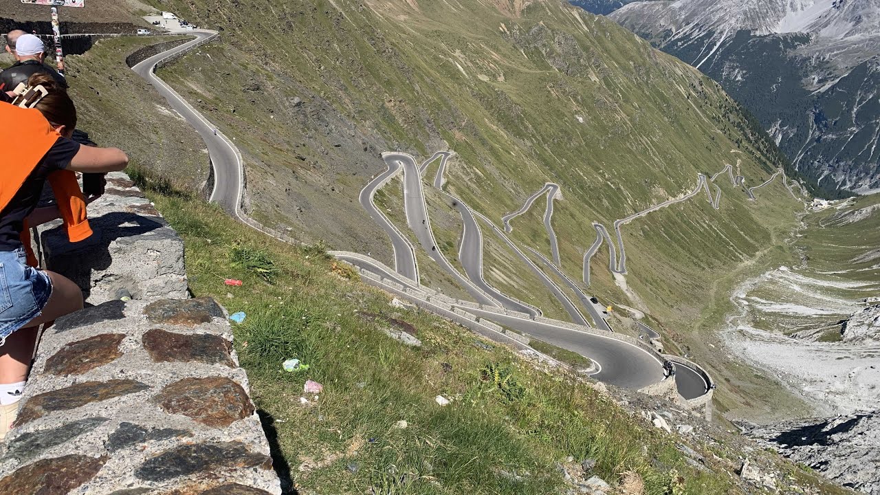 48 Hairpin Turns Down Stelvio Pass on a Motorcycle