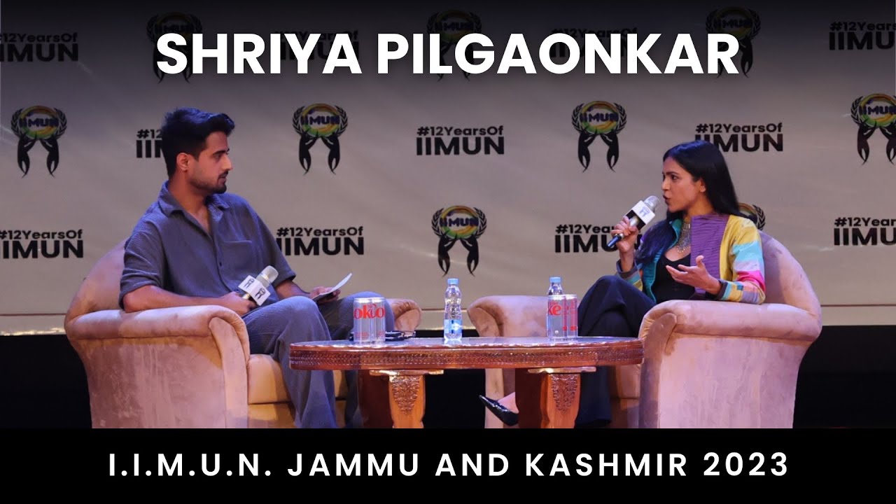 Shriya Pilgaonkar at I.I.M.U.N. Jammu & Kashmir 2023