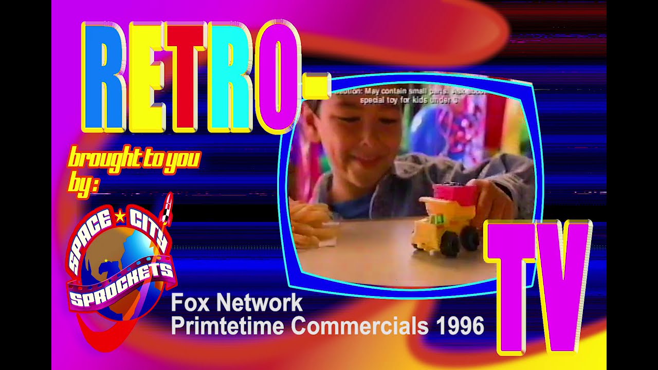 Fox Primetime commercials 1996 - VHS taped from TV - Super Duper Retro-TV Commercials