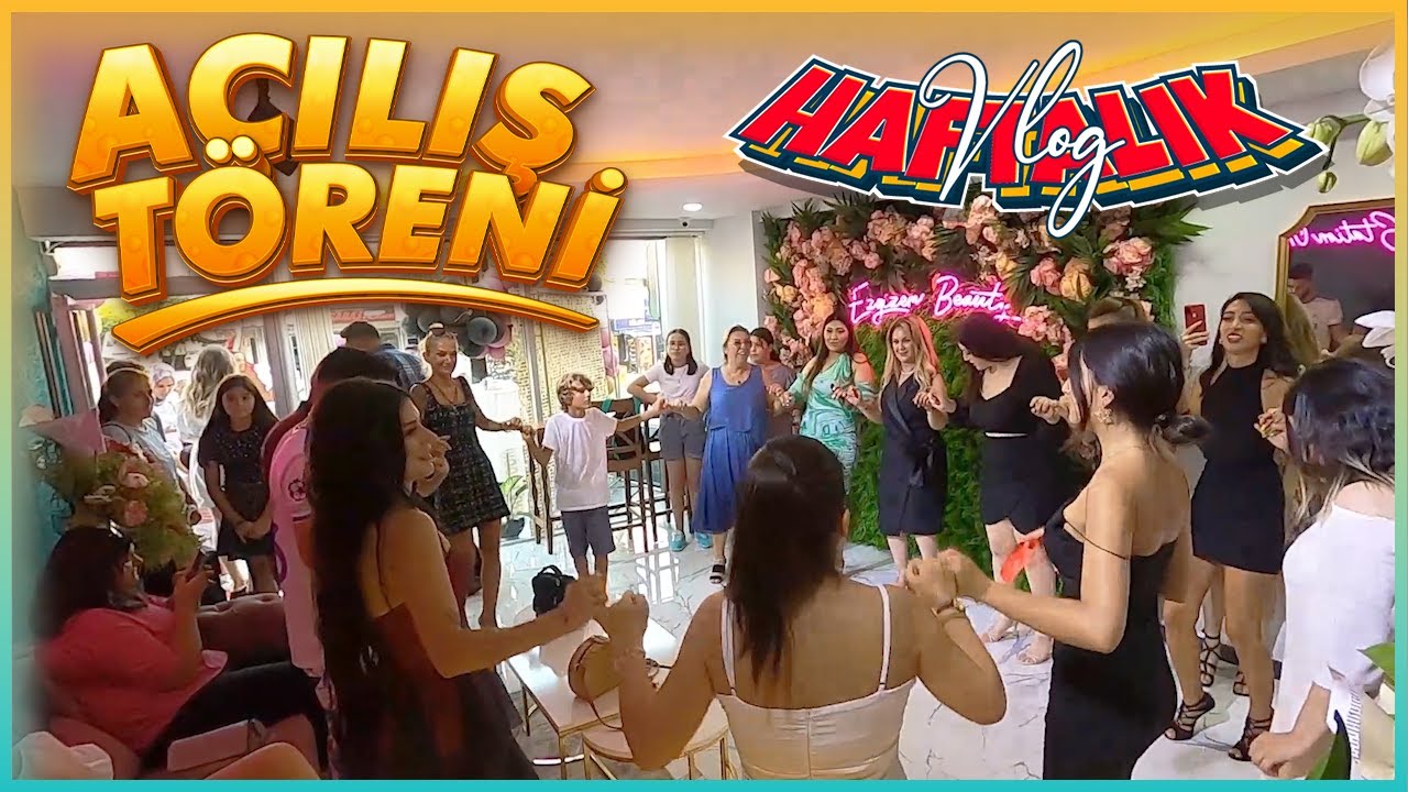 GÜZELLİK MERKEZİM AÇILIYOR | HAFTALIK VLOG (40. Bölüm)