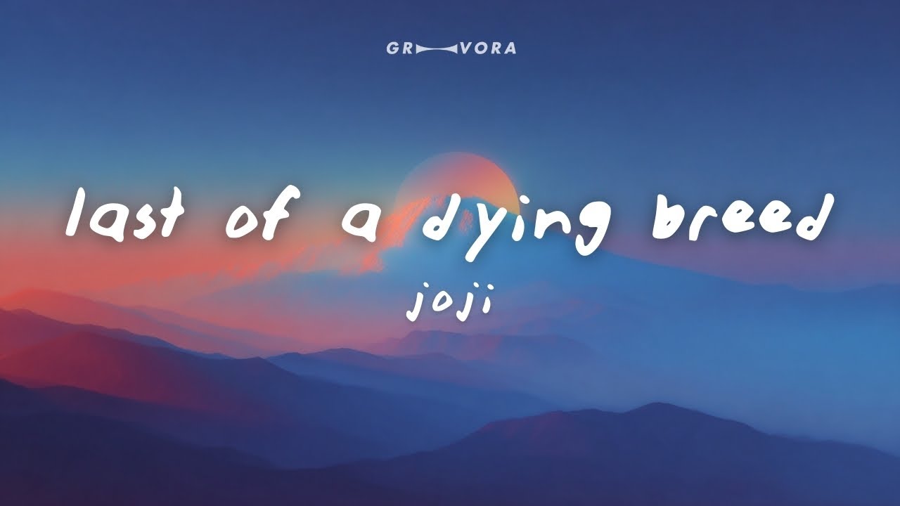 Joji - Last of a Dying Breed (Lyrics)
