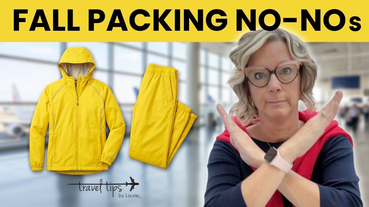 How to Pack Light for Fall Travel When the Forecast Calls for Rain