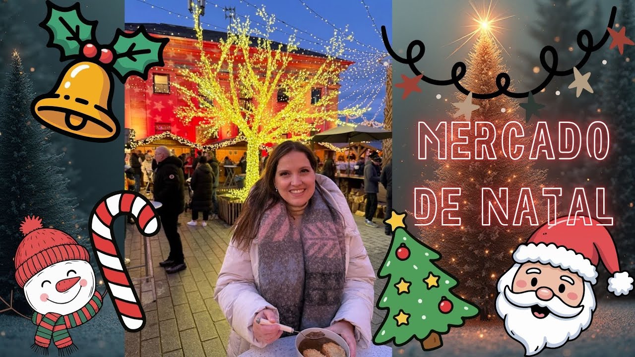 Mercado de Natal em Luxemburgo #youtubevideo 