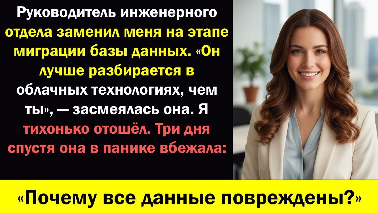 Руководитель инженерного отдела уволил меня — и поплатился за это.