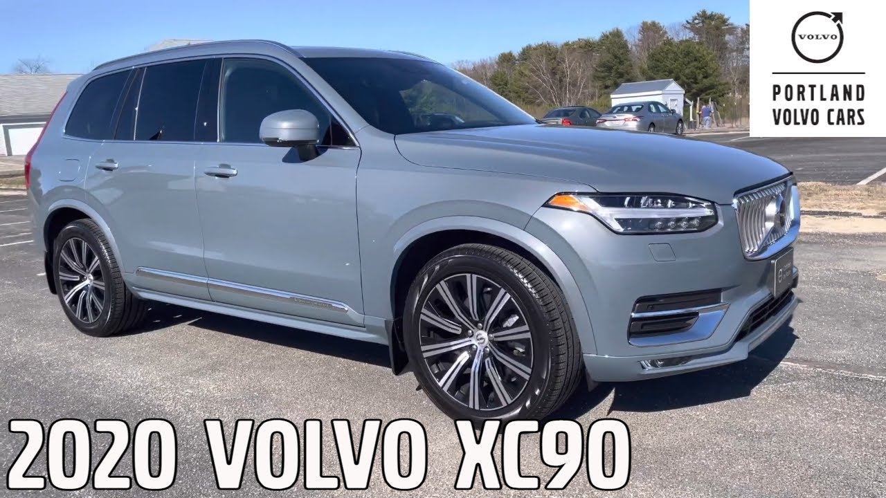 2020 Volvo XC90 T6 Inscription with Polestar in Thunder Grey & Slate!!!