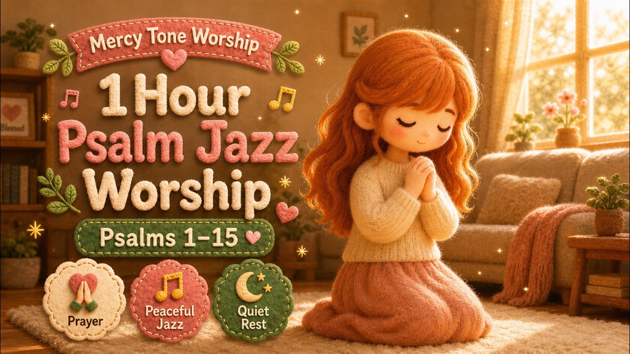 1 Hour Psalm Jazz Worship for Work & Study | English Christian Songs from Psalms 1&ndash;15