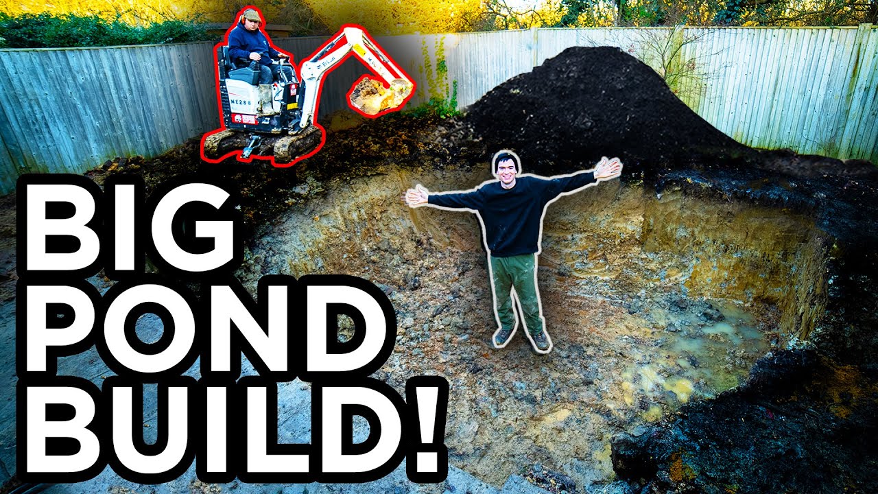 Building A Massive Backyard Koi Pond (pt 1)