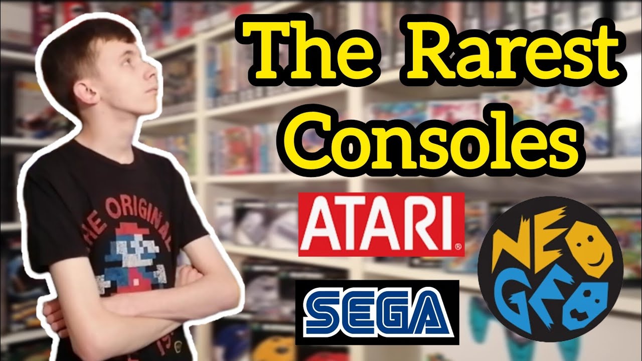 The Top 5 Rarest Consoles. #collection #atari #sega #retrogaming #videogame  