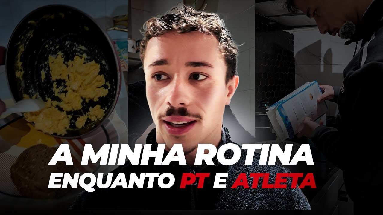 ROTINA DE UM PT E ATLETA! * dia de descanso *
