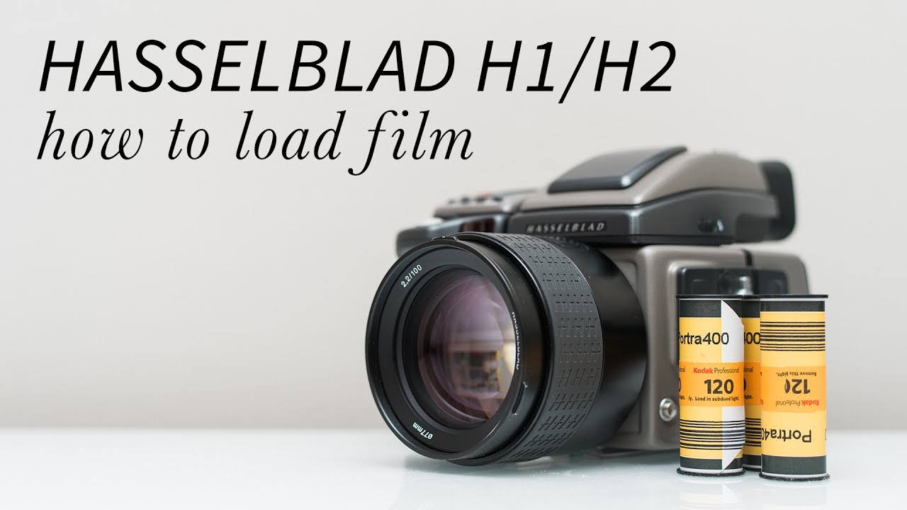 Hasselblad H1 / H2 How to Load Film