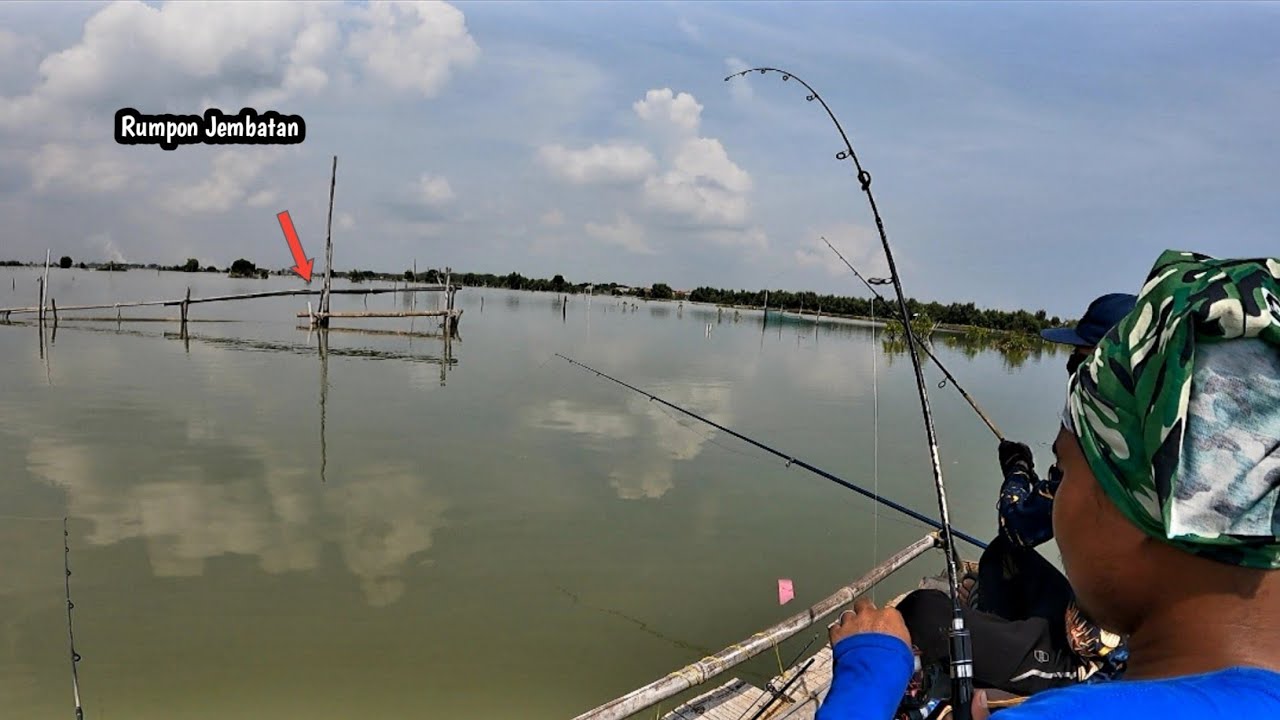 Jembatan Rusak di Huni Kakap Putih