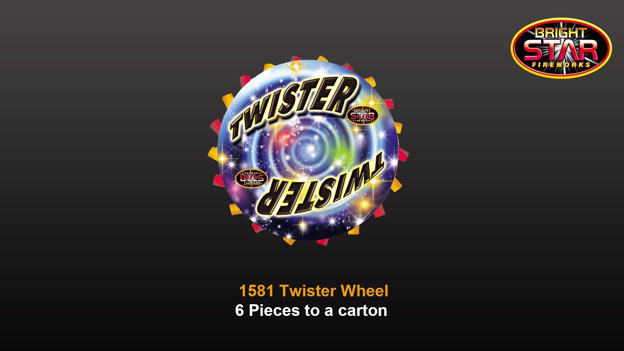 Bright Star Fireworks - 1581 Twister Wheel