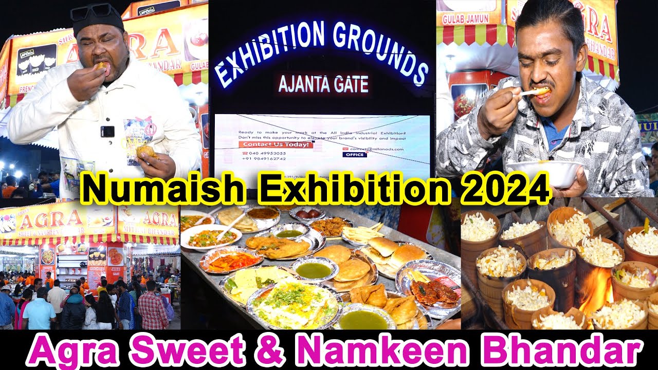 Numaish Exhibition 2024 | Agra Sweet & Namkeen Bhandar | Kiraak Public Enjoyment | Ali Khan Chotu