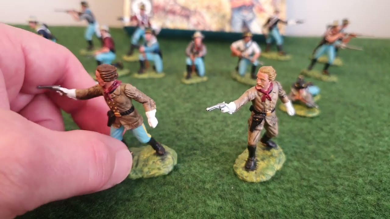 Waterloo 1815: Custer's Last Stand Set 1 Painted