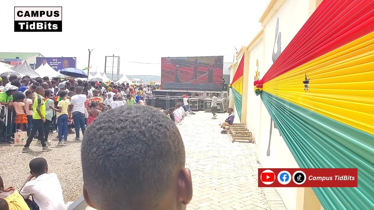 67TH INDEPENDENCE 🇬🇭 || GIANT SCREEN OUTLOOK || CROWD