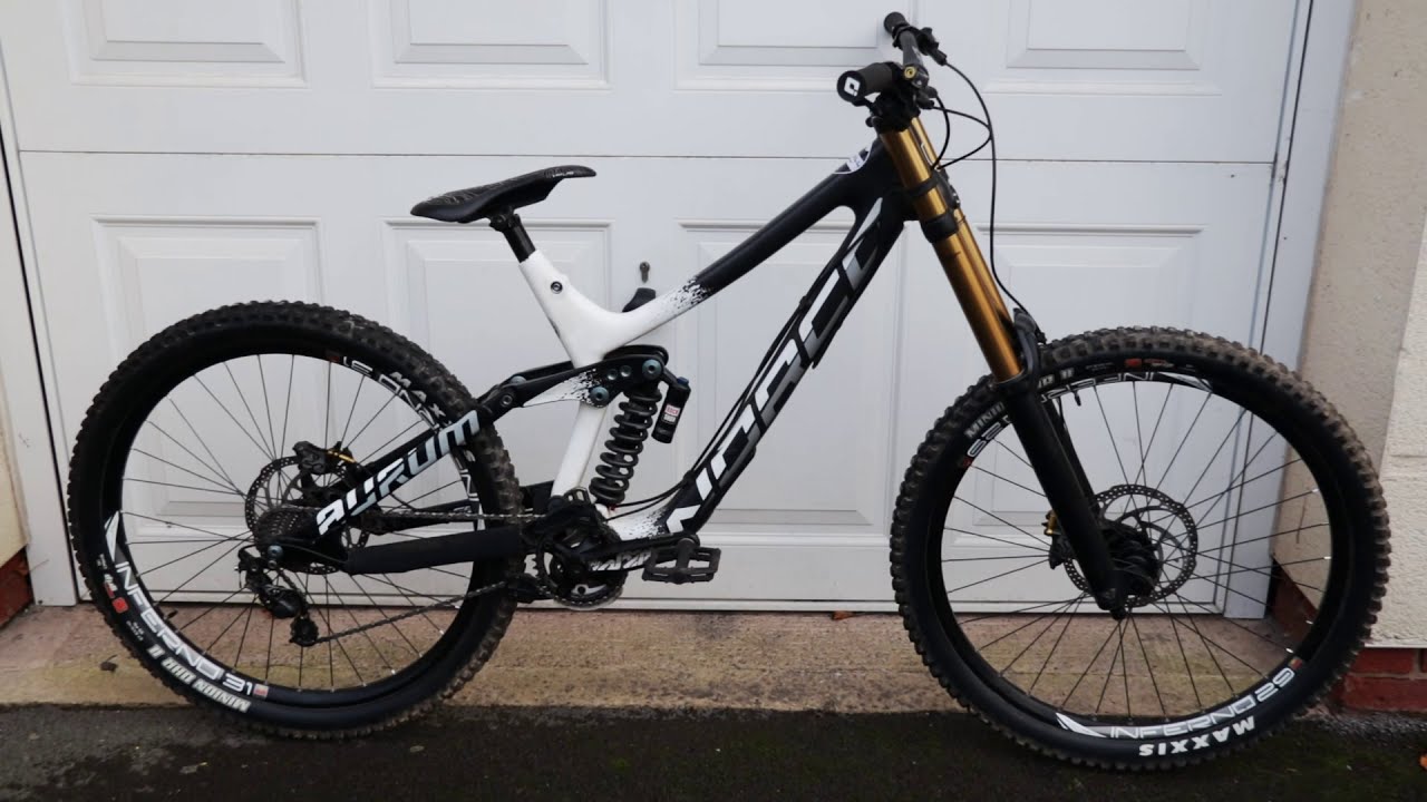 Norco aurum Carbon L fox 40 bike check & test