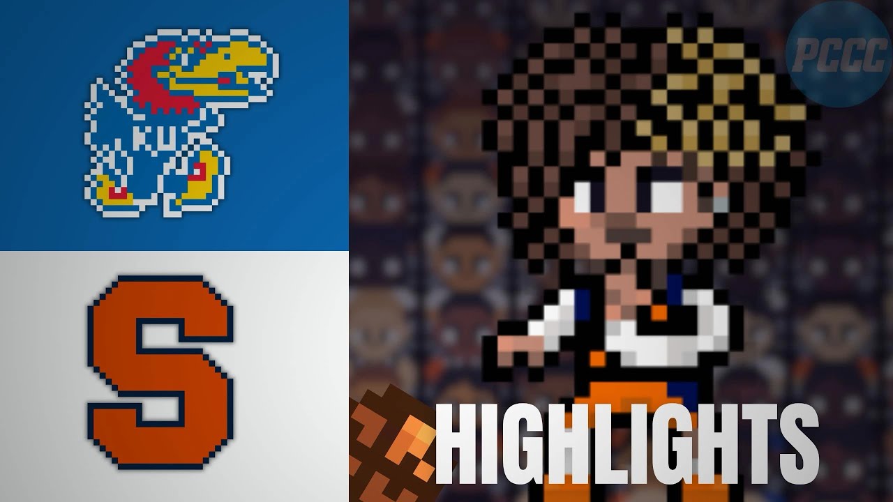 Матч Kansas Jayhawks против Syracuse Orange | Полный обзор игры | Режим карьеры PCCC Hoop Land